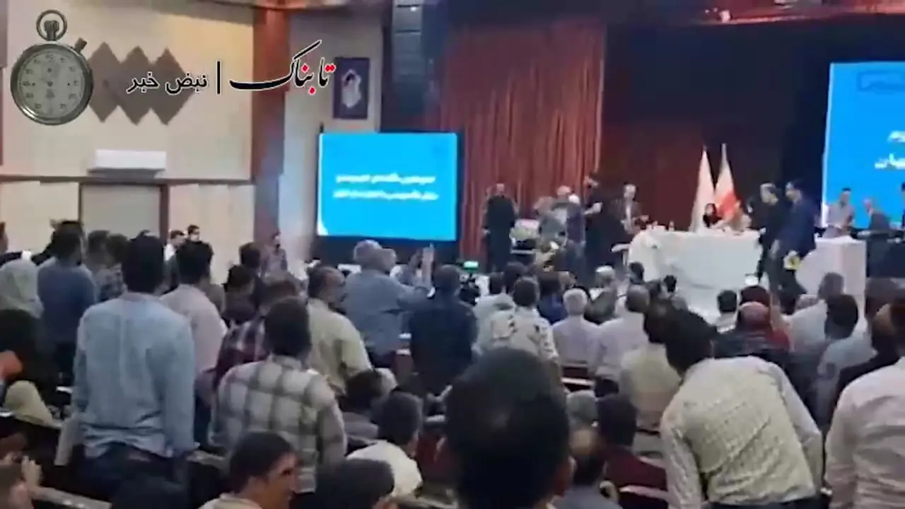 ضرب‌وشتم یک زن معترض در مجمع عمومی نظام مهندسی اصفهان